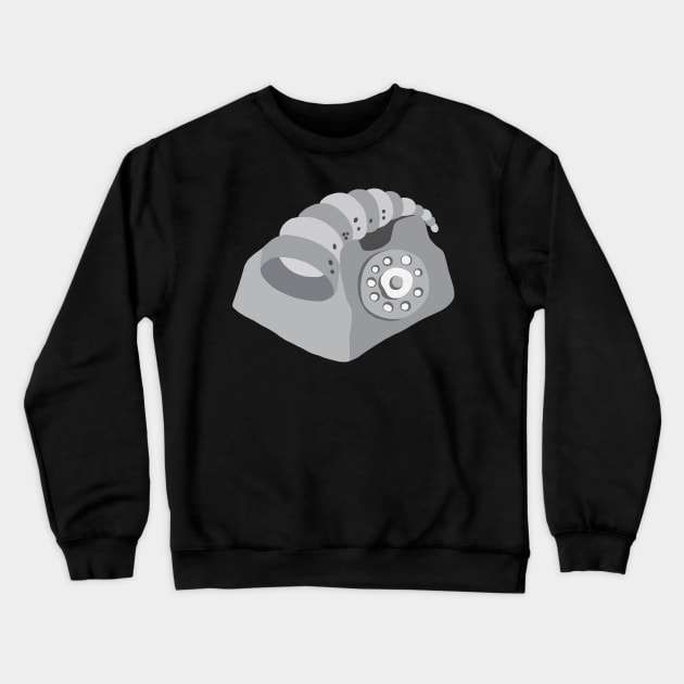 Telephone Crewneck Sweatshirt by ElviaMontemayor